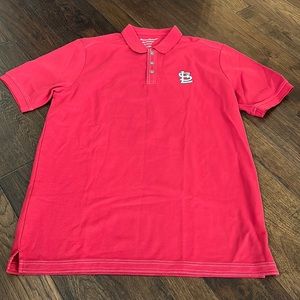 NEW WITHOUT TAGS. Tommy Bahama St. Louis Cardinals emfielder polo. Size XL